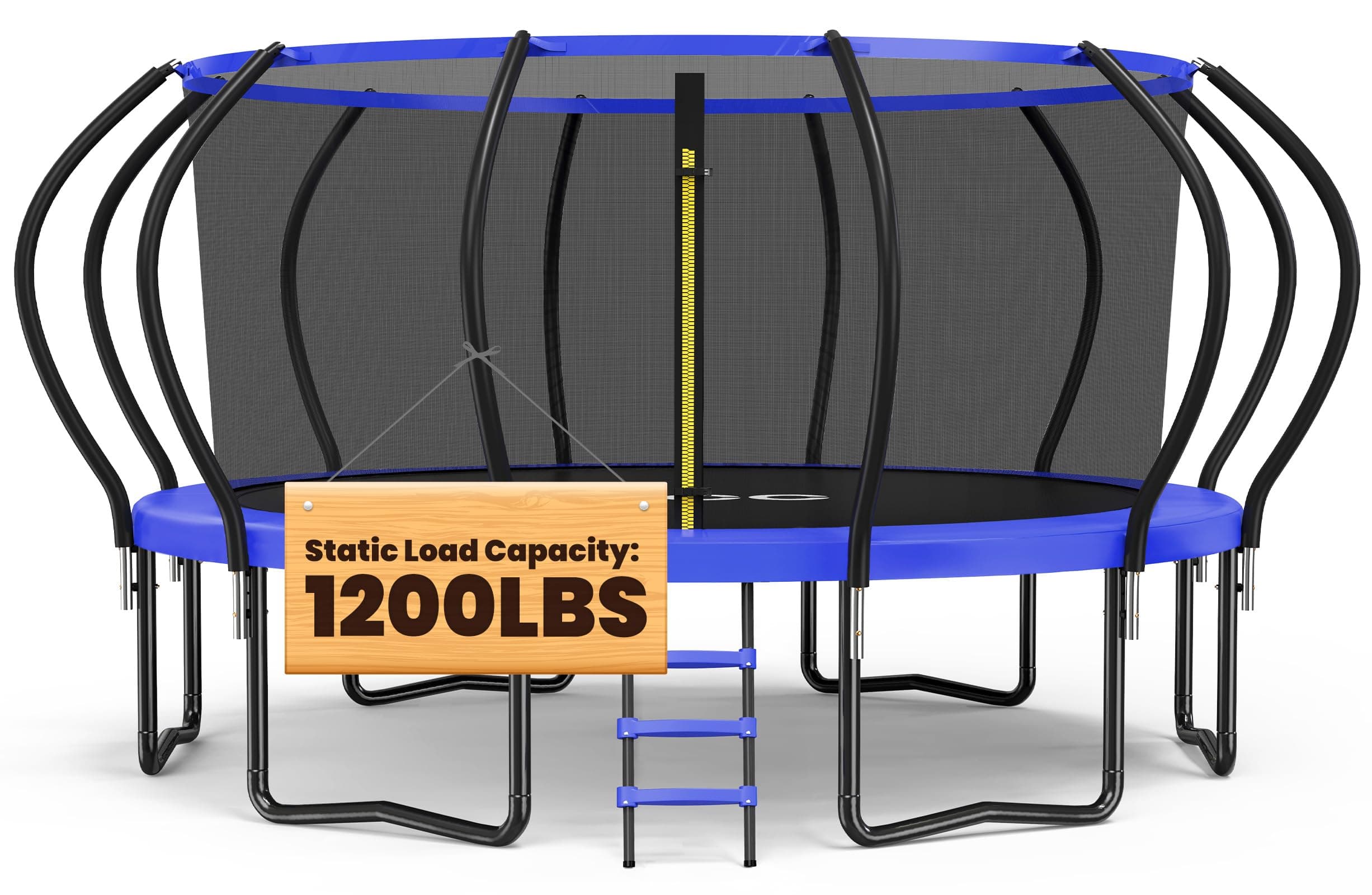 ORCC 1200LBS Trampoline, 15FT, Kids, No Hoop