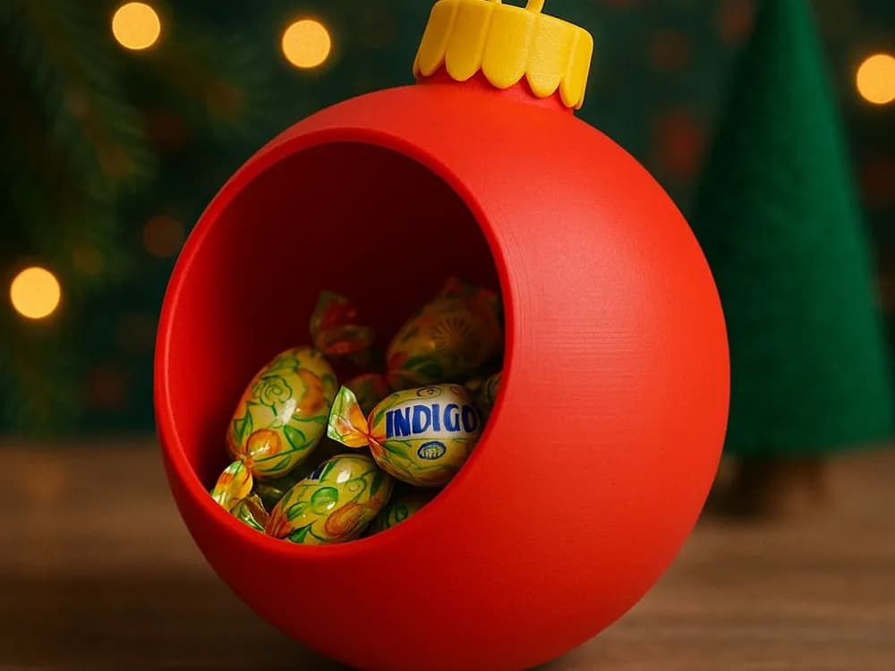 Christmas Ornament Bowl