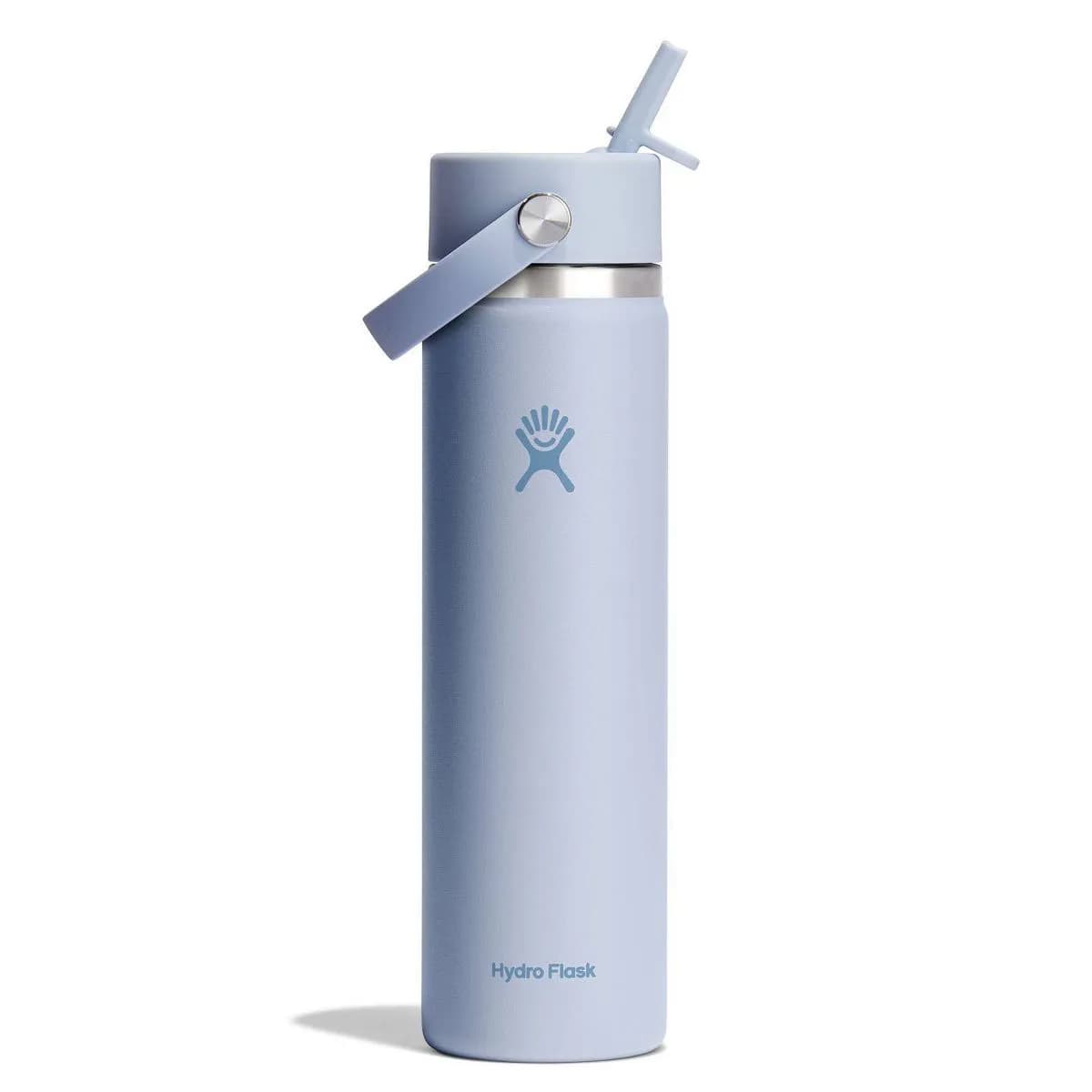 Ordyh Flask 24 fl oz Wide Mouth Flex Straw Bottle